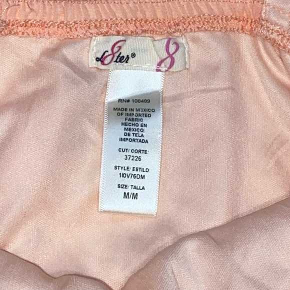 L8ter BOHO Lace Peach Maxi Dress - Women’s 4 - Picture 9 of 13